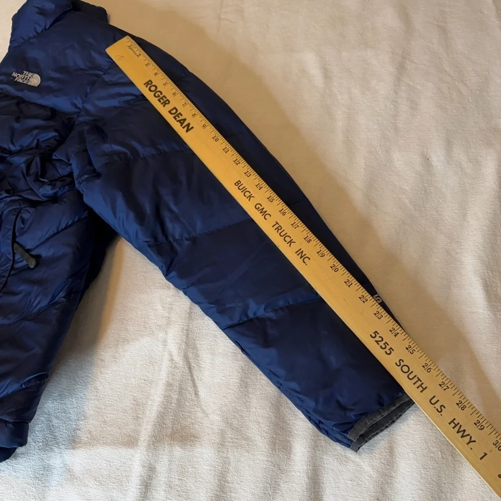 The North Face 550-Fill Down Puffer Jacket Size L – Blue Bacardí Edition